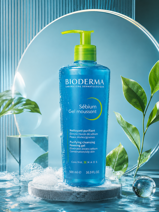 BIODERMA Purifying cleansing combination |oily skin, 500m|