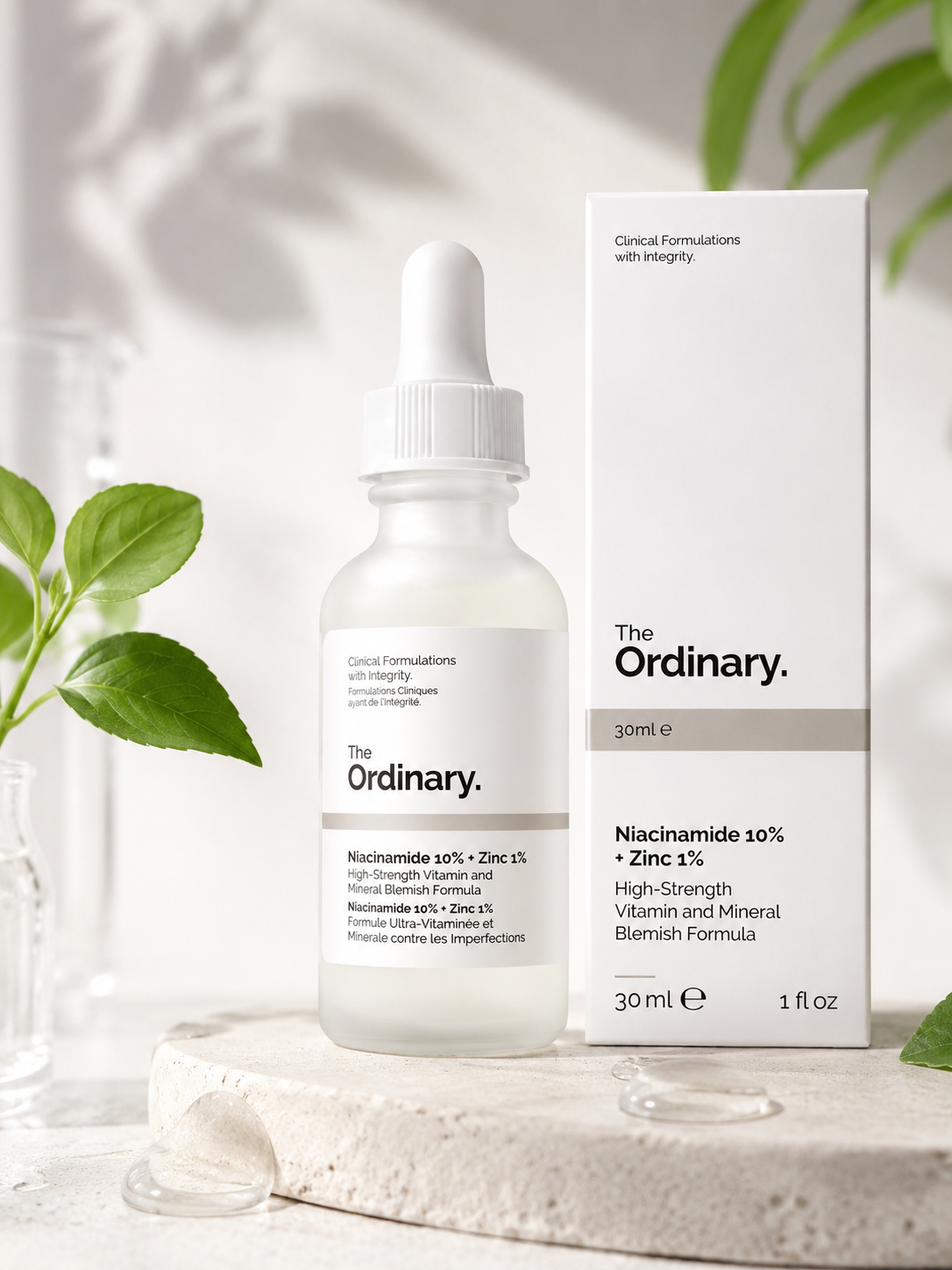 The Ordinary Niacinamide 10% + Zinc 1% Serum – 30ml