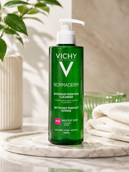 Vichy Normaderm Intensive Purifying Cleanser | غسول فيشي المنظف المكثف للبشرة الدهنية والمعرضة للحبوب