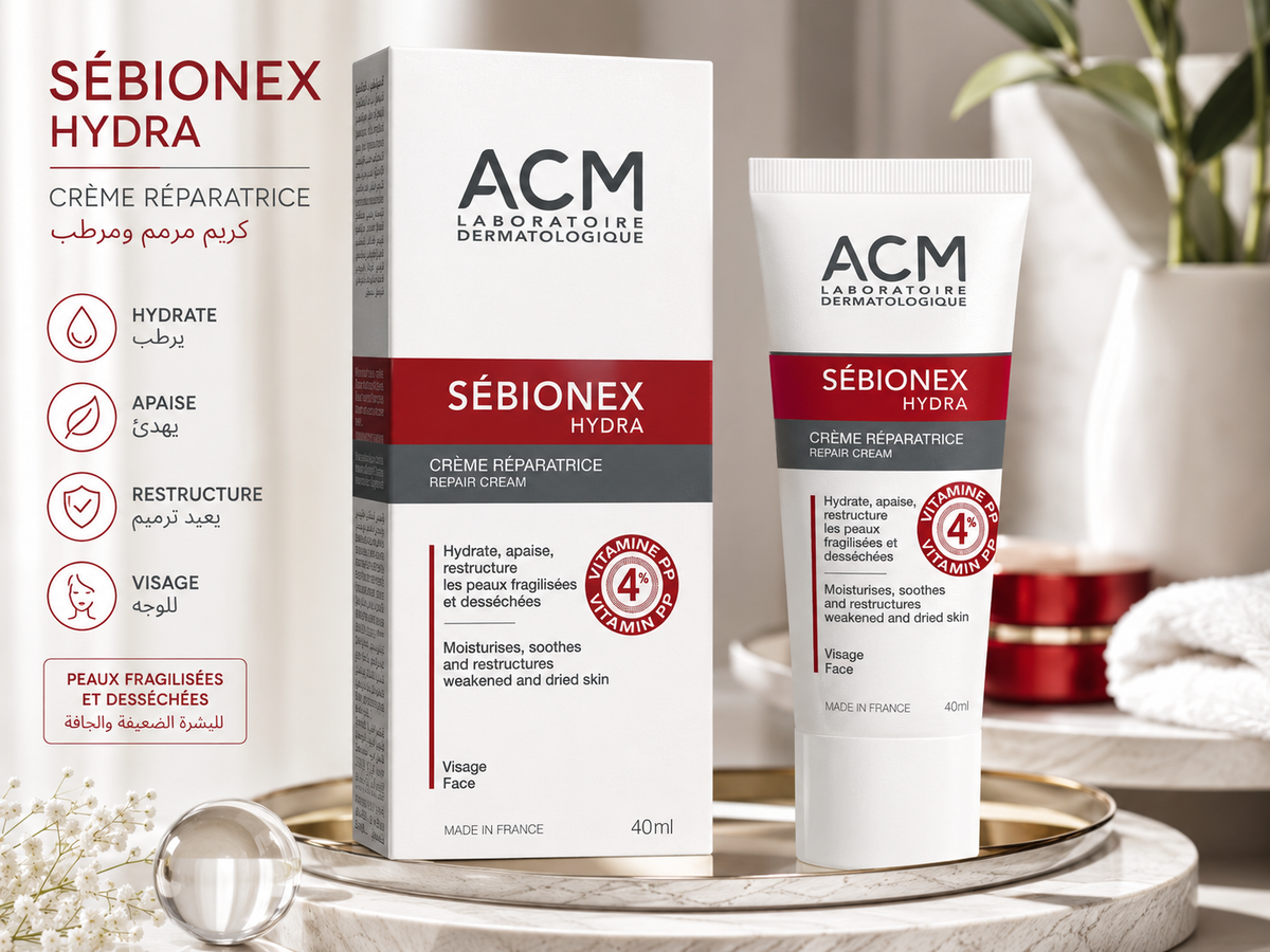 ACM Sebionex Hydra Repair Cream 40ml – كريم ترطيب وإصلاح البشرة ✨