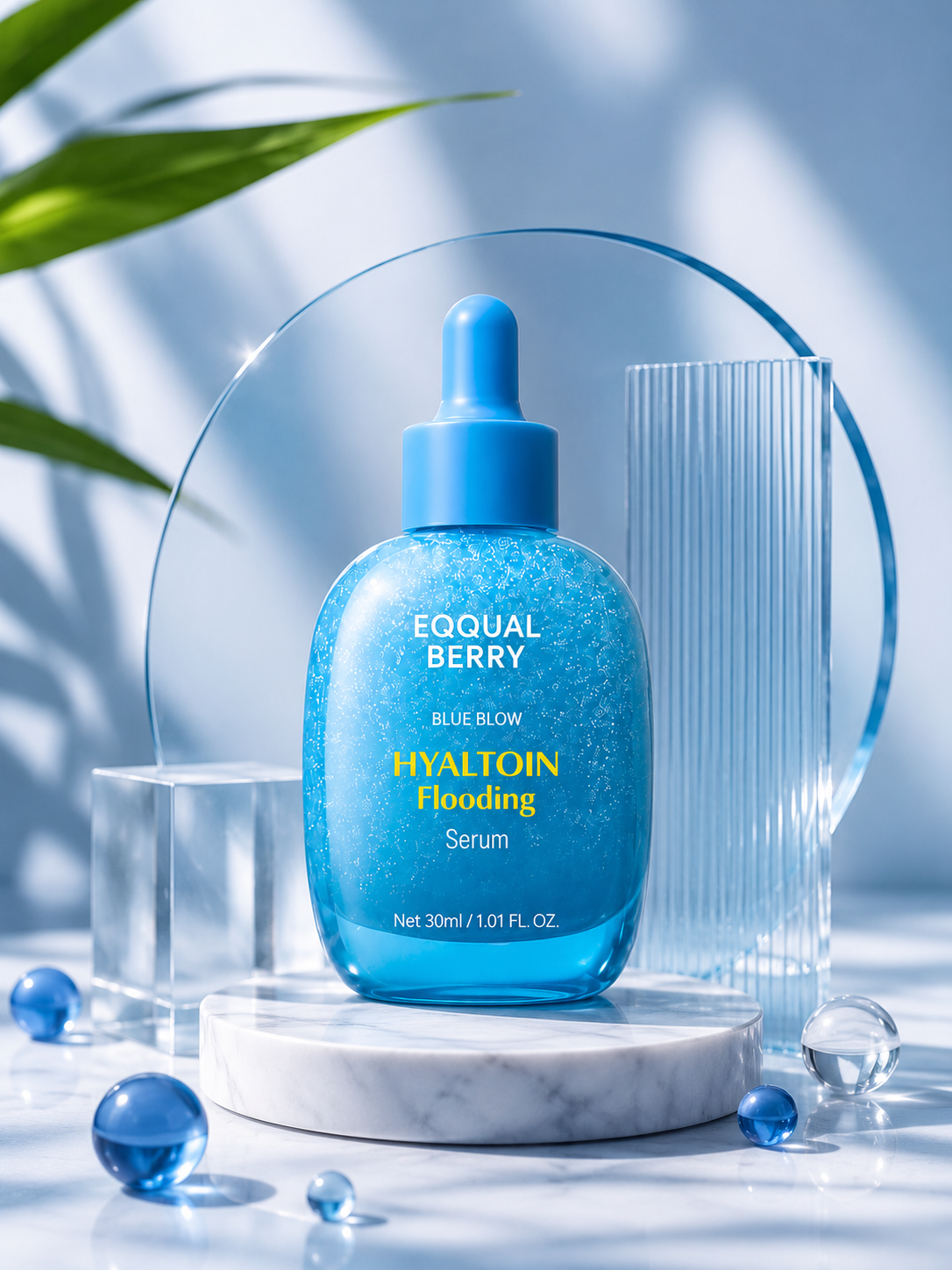 Equal Berry Blue Blow Hyaltoin Flooding Serum 30ml – سيروم ترطيب عميق وملء البشرة 💙