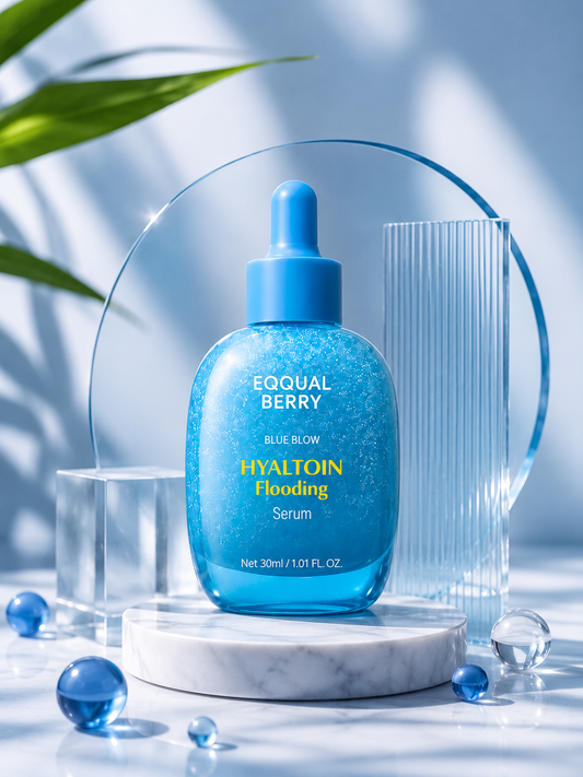 Equal Berry Blue Blow Hyaltoin Flooding Serum 30ml – سيروم ترطيب عميق وملء البشرة 💙
