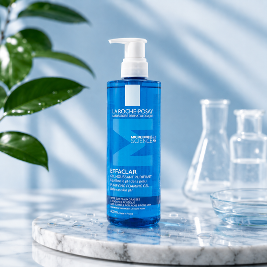 ‏ La Roche-Posay Effaclar Purifying Foaming Gel – 400m - غسول لاروش بوزيه إيفاكلار المنظف للبشرة الدهنية – 400 مل