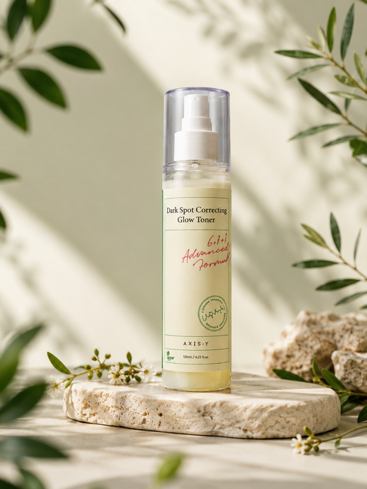 AXIS-Y Dark Spot Correcting Glow Toner 125ml – تونر لتفتيح البقع ومنح إشراقة للبشرة 💚✨
